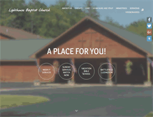 Tablet Screenshot of logcabinchurch.net